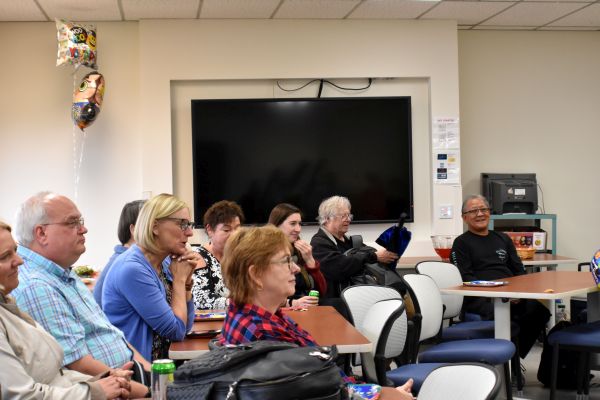Audience members at the 2018 Linguistics Graduation Celebration