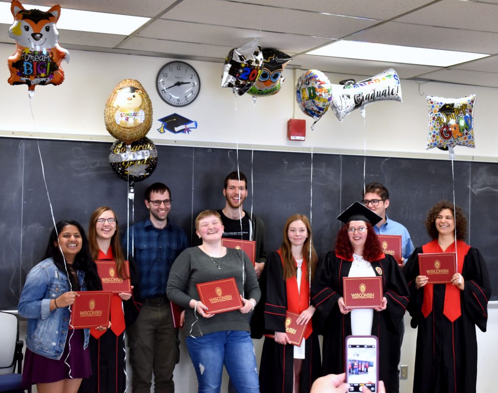 Linguistics class of 2019