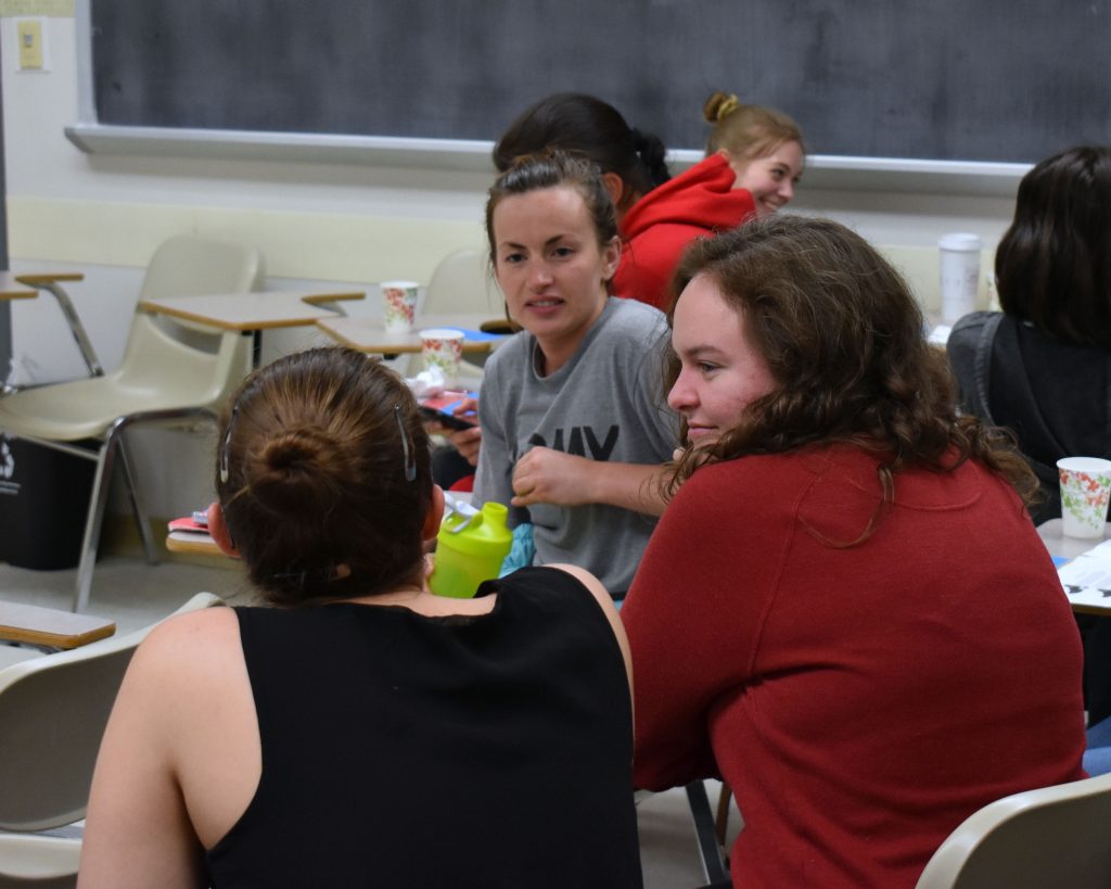 Students in Field Methods course