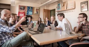 Students and faculty in psycholinguistics