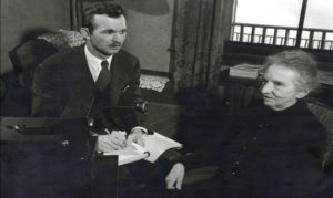 historical photo of sociolinguistic fieldwork