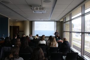 Rebecca Shields at the Languages of the World day