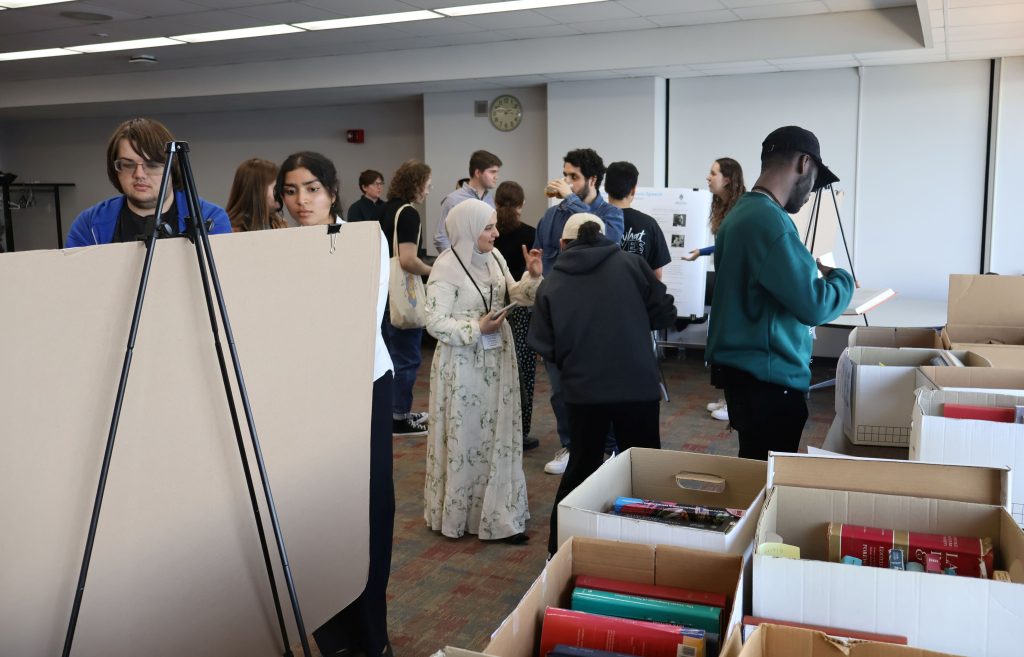 Poster session and Book fair at WiGL 18