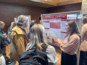 Oona Audley at the Poster session