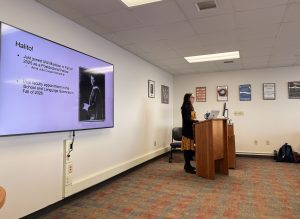 Invited speaker Jacqueline Brixey at WiGL 20