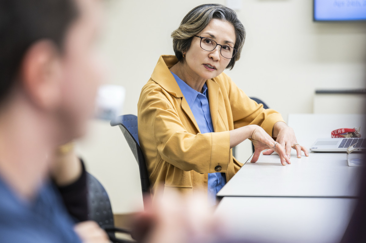 Jacee Cho receives 2026 Award for Mentoring Undergraduates